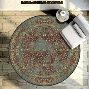 Heritage Style Green Rug