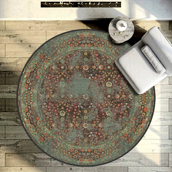 Heritage Style Green Rug
