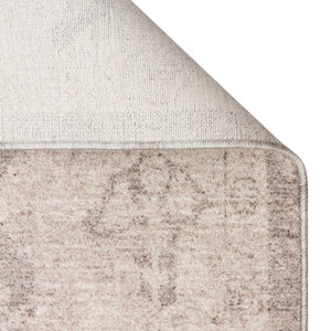Vintage Style Gray Woven Rug