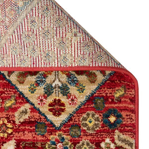 Warm Red Woven Rug