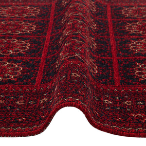 Turkmen Rose Woven Rug