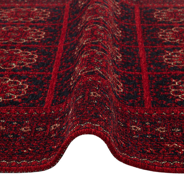 Turkmen Rose Woven Rug