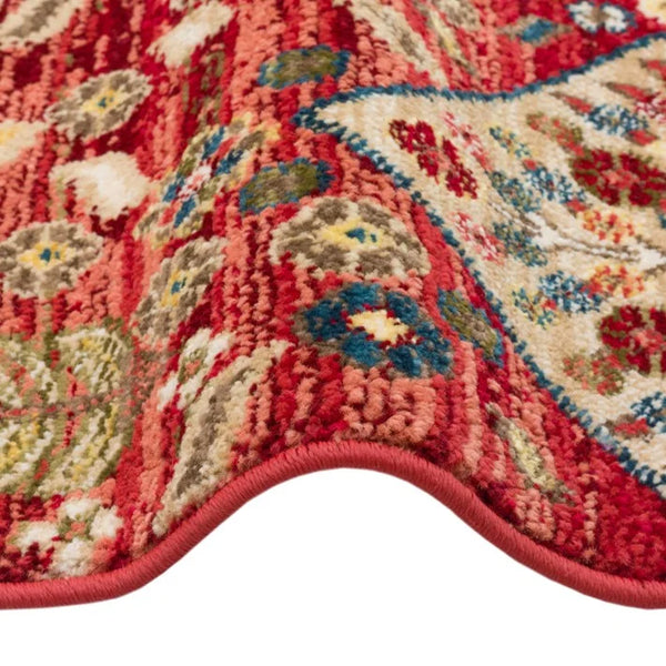 Warm Red Woven Rug