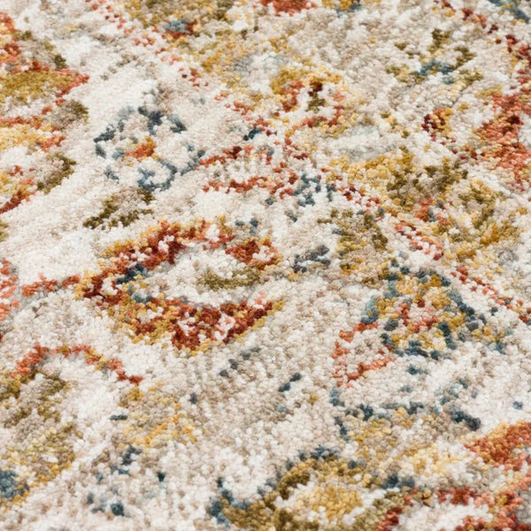 Soft Blue Traditional Rug