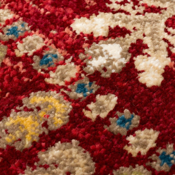 Red Tribal Woven Rug
