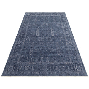 Indigo Tone Woven Rug