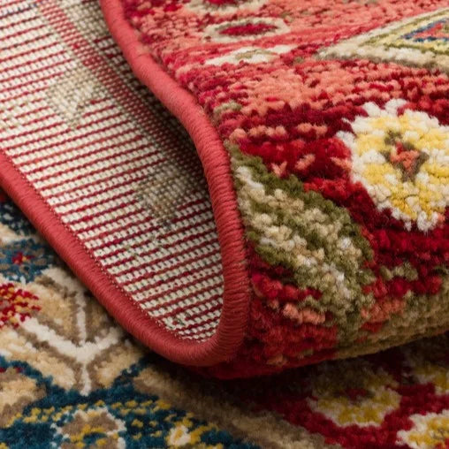 Warm Red Woven Rug