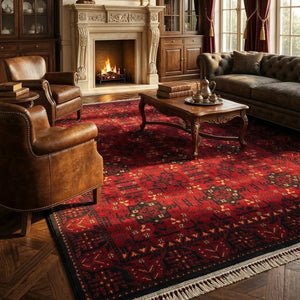Afghan Heritage Handwoven Rug
