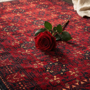 Afghan Heritage Handwoven Rug
