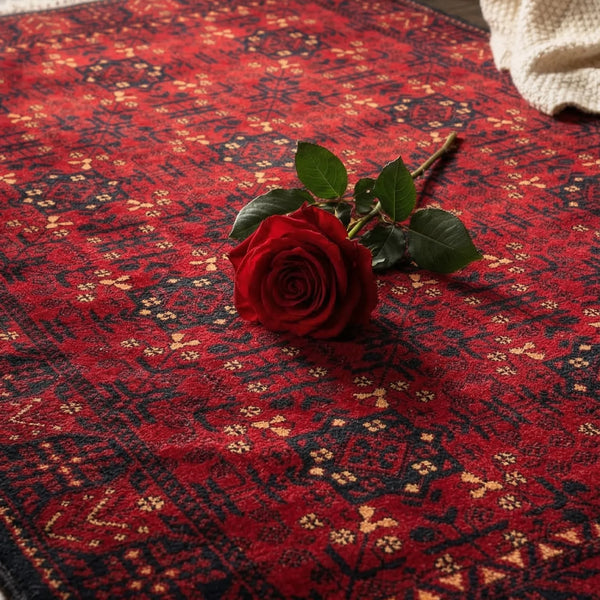 Afghan Heritage Handwoven Rug