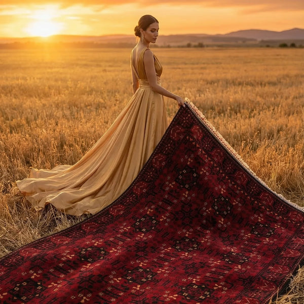 Afghan Heritage Handwoven Rug