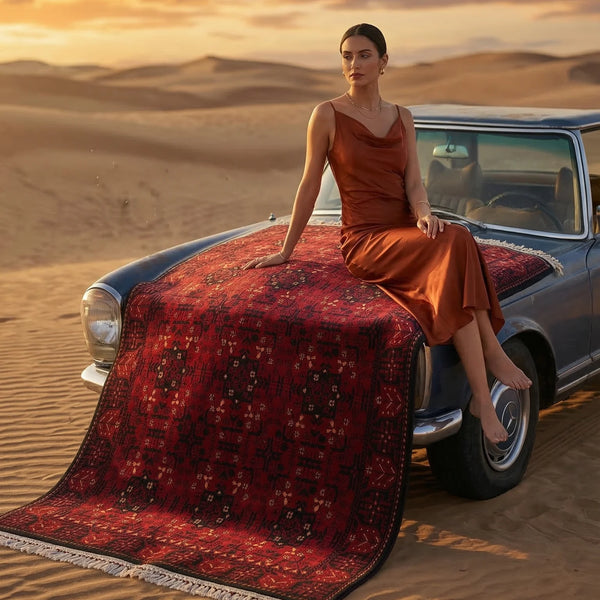 Afghan Heritage Handwoven Rug