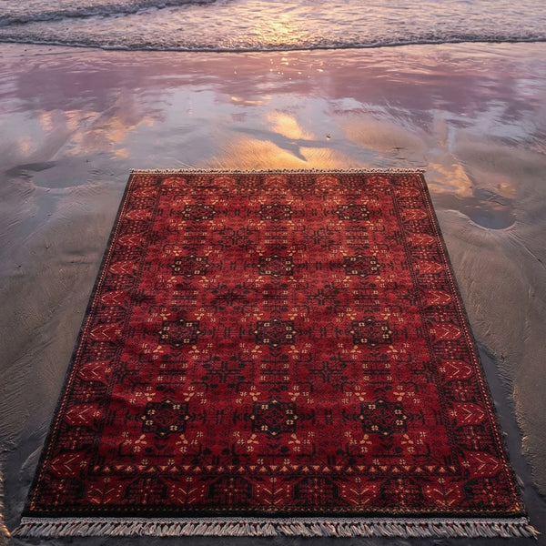 Afghan Heritage Handwoven Rug