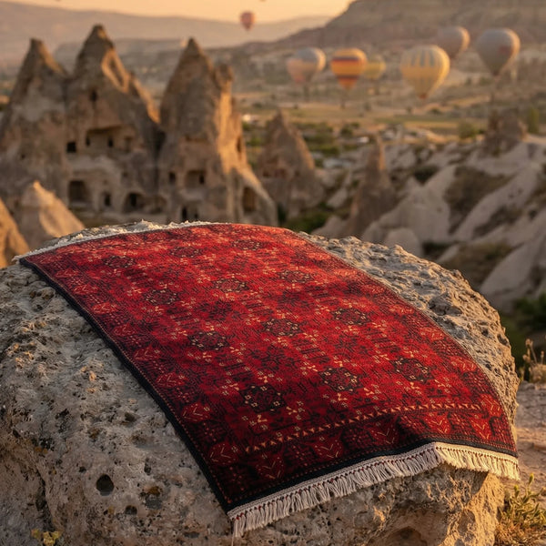 Afghan Heritage Handwoven Rug