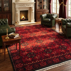 Afghan Heritage Handwoven Rug