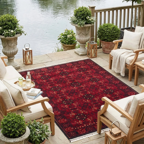 Afghan Heritage Handwoven Rug