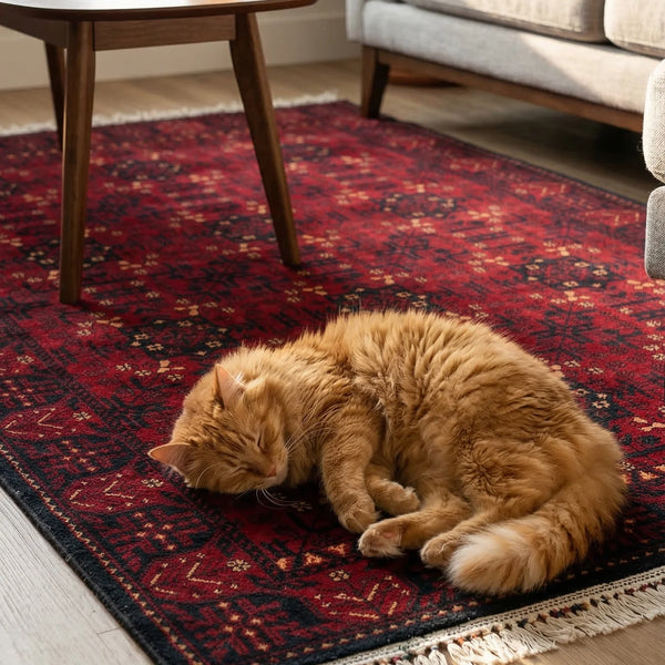Afghan Heritage Handwoven Rug