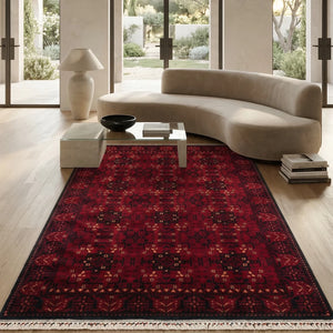 Afghan Heritage Handwoven Rug