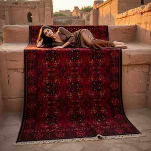 Afghan Heritage Handwoven Rug