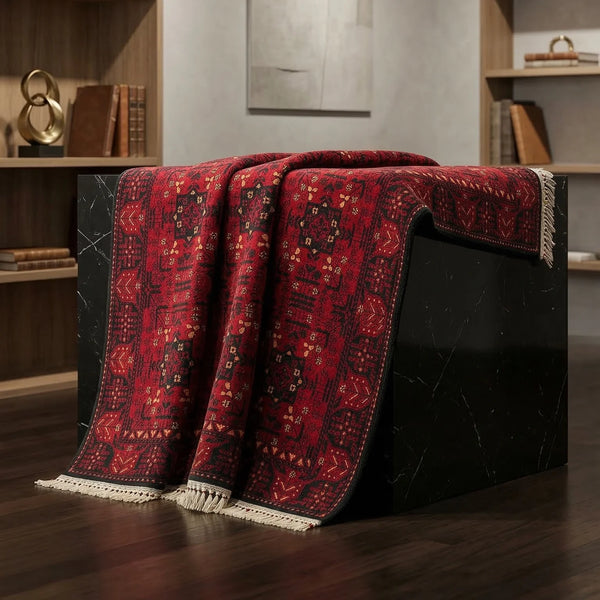 Afghan Heritage Handwoven Rug