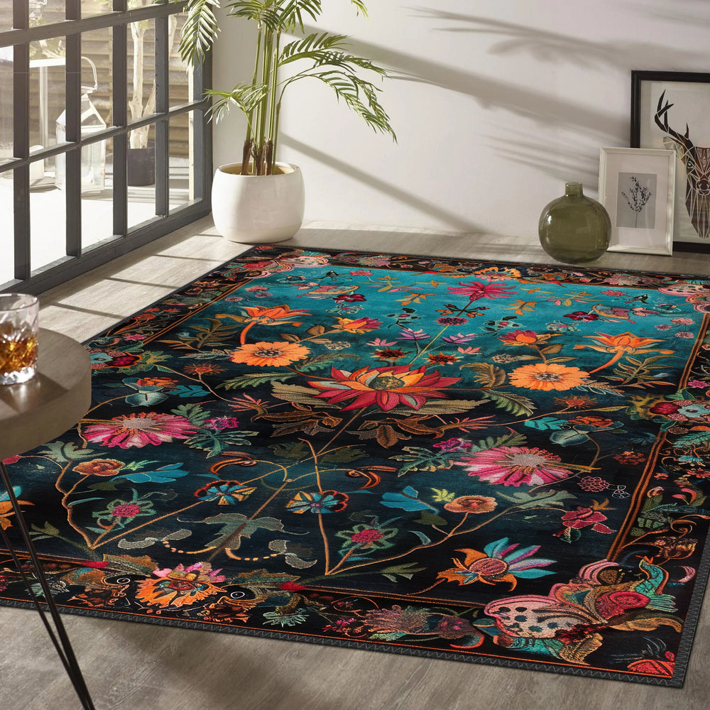 Floral Tapestry Rug
