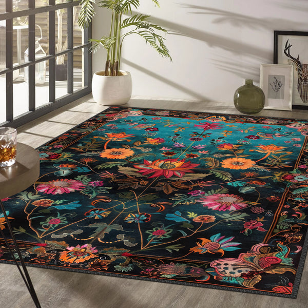 Floral Tapestry Rug