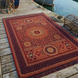 Woven Afghan Rug