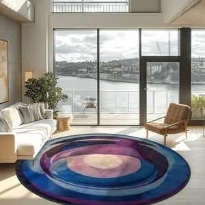 Purple Swirl Rug