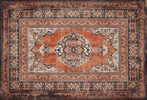 Terracotta Oriental Rug