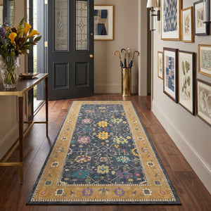 Golden Border Anatolian Rug