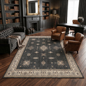 Anthracite Anatolian Rug