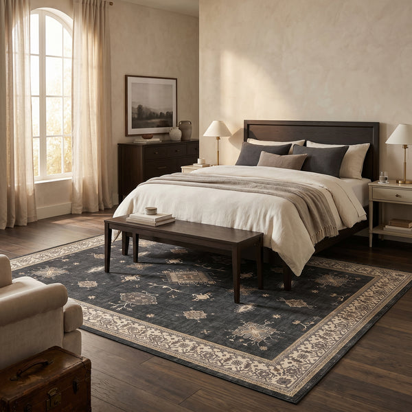 Anthracite Anatolian Rug