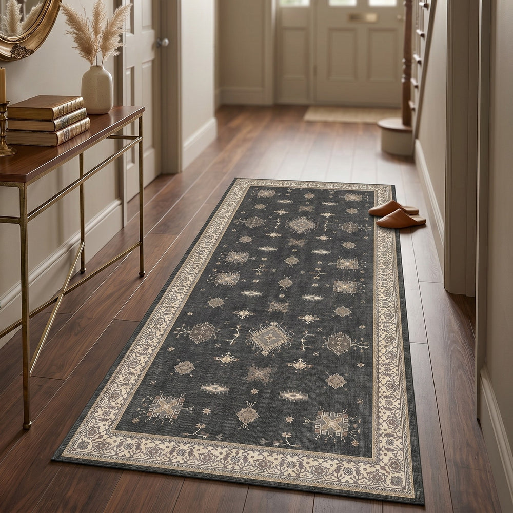 Anthracite Anatolian Rug