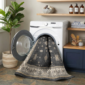 Anthracite Anatolian Rug
