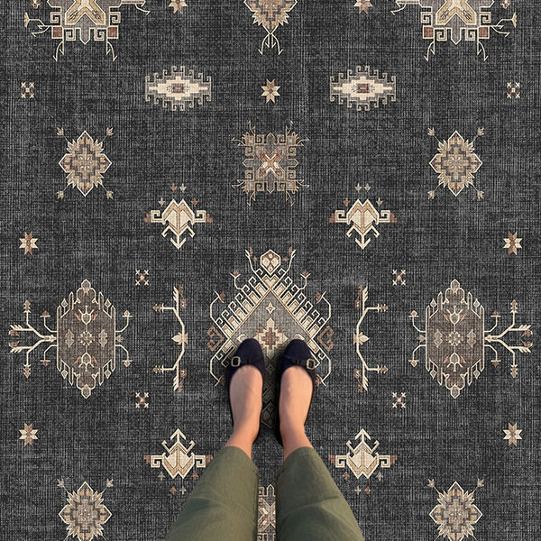 Anthracite Anatolian Rug
