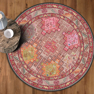 Pink Tribal Rug