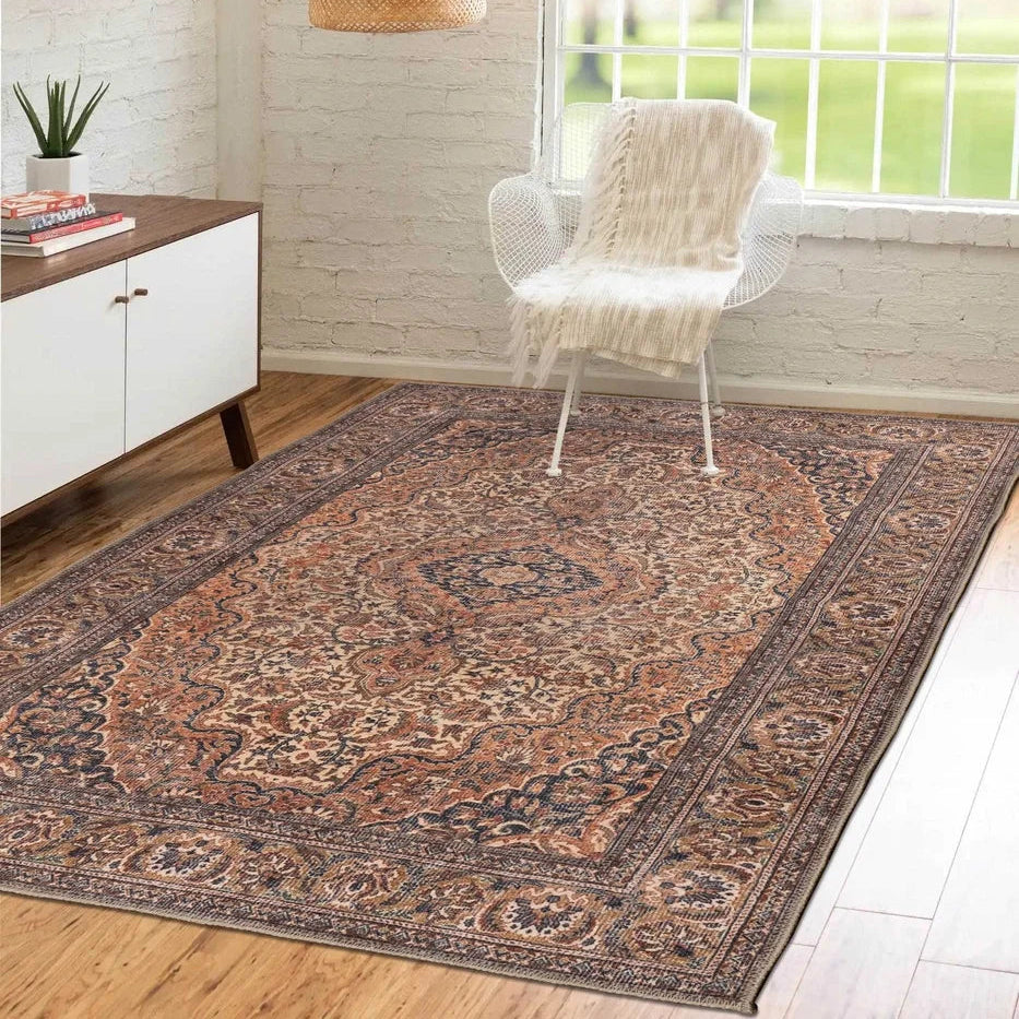 Brown Oriental Rug