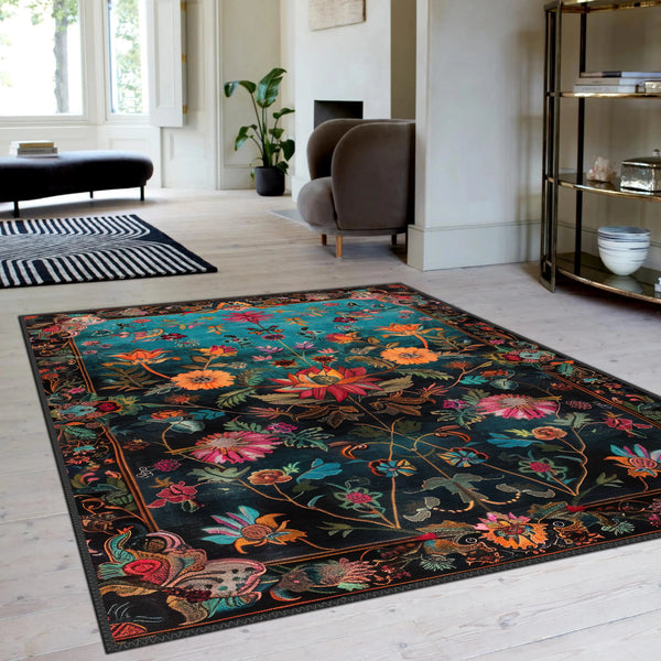 Floral Tapestry Rug