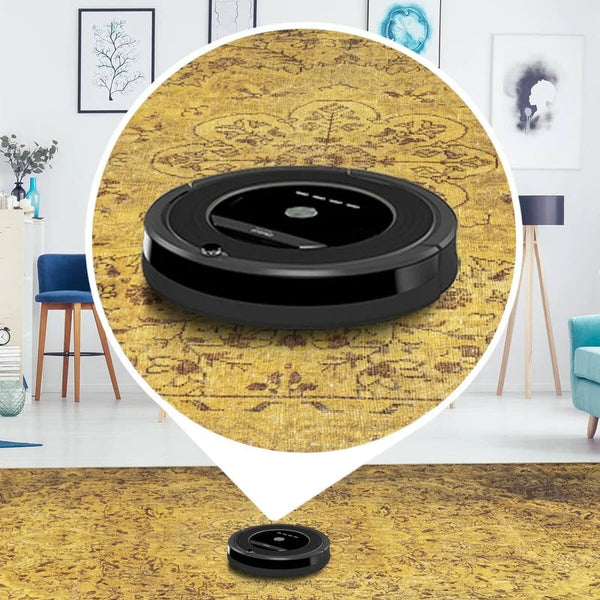 Yellow Medallion Rug