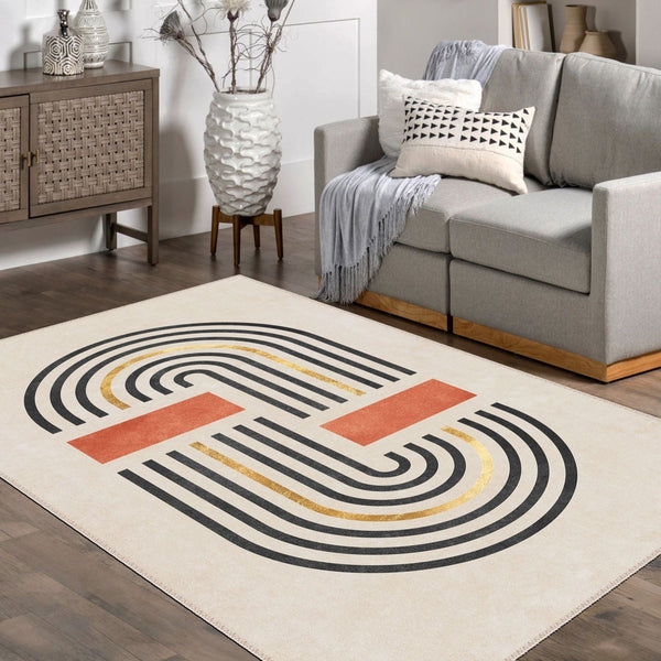 Family-friendly art deco carpet crafted for durability in high-traffic areas