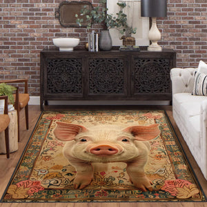 Charming Piglet Rug