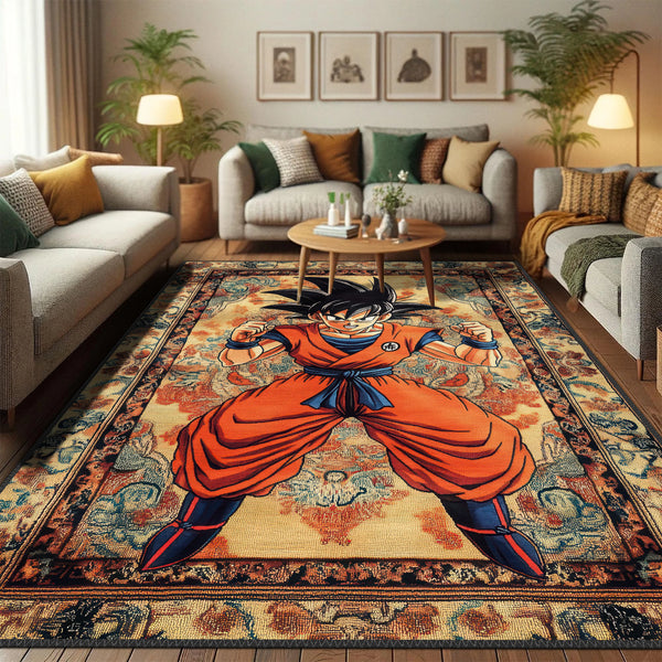Anime Hero Goku Rug