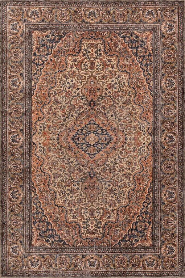 Brown Oriental Rug