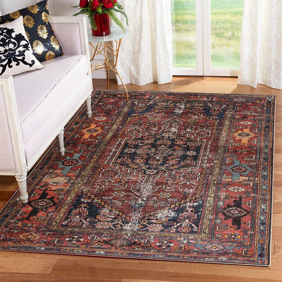 Rustic Persian Style Rug- My Store