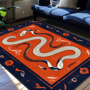 Majestic Serpent Rug