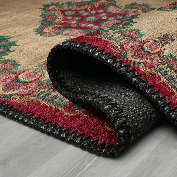 Burgundy Heritage Rug
