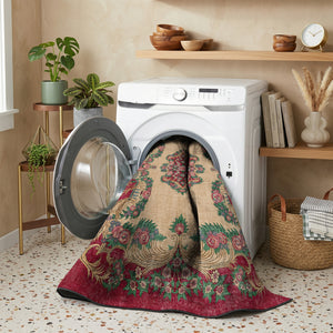 Burgundy Heritage Rug