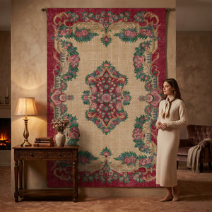 Burgundy Heritage Rug