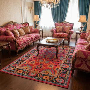 Vibrant Boho Rug