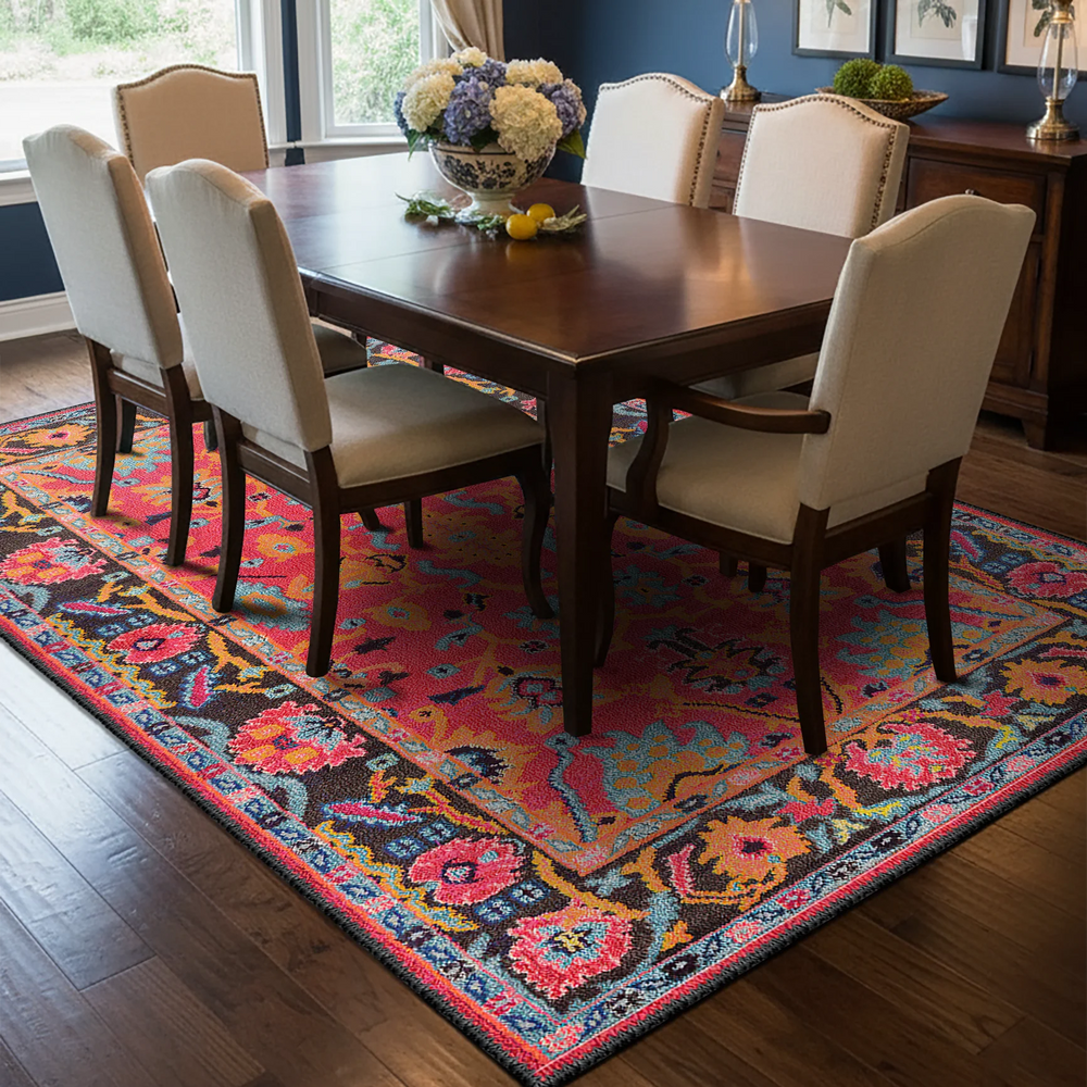 Vibrant Boho Rug
